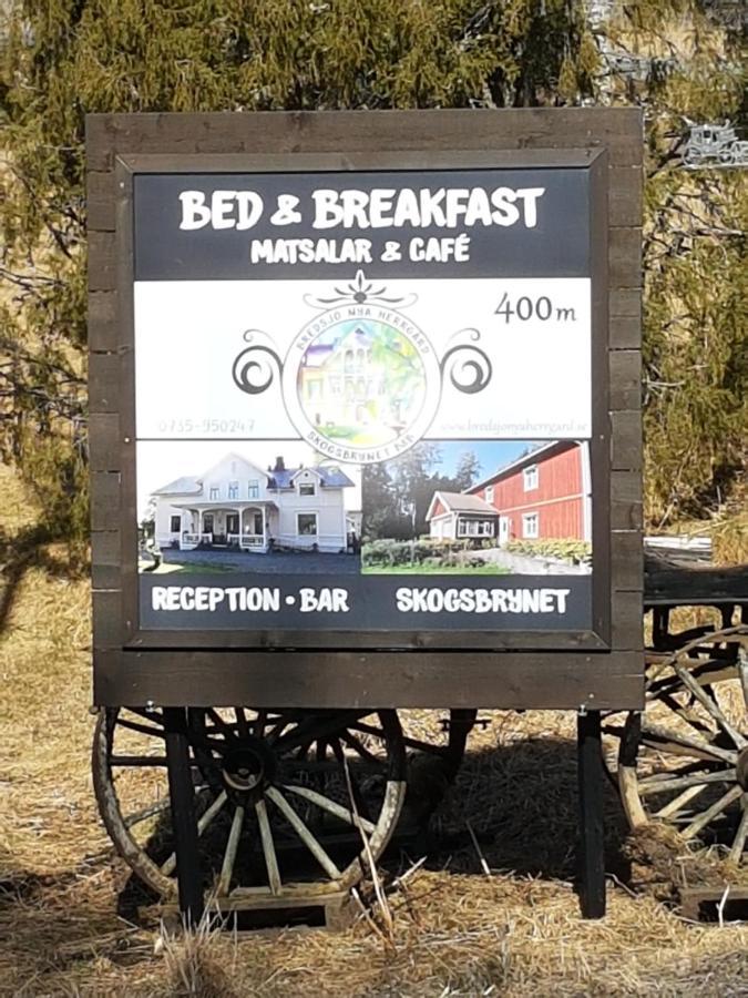 Skogsbrynet B&B, Bredsjoe Nya Herrgard Hällefors Dış mekan fotoğraf